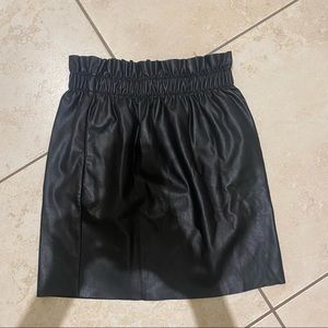 H&M leather skirt